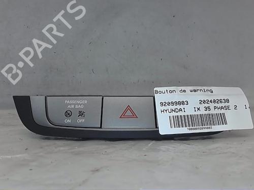 Used Warning switch HYUNDAI ix35 (LM, EL, ELH) 1.7 CRDi (116 hp) 19577586