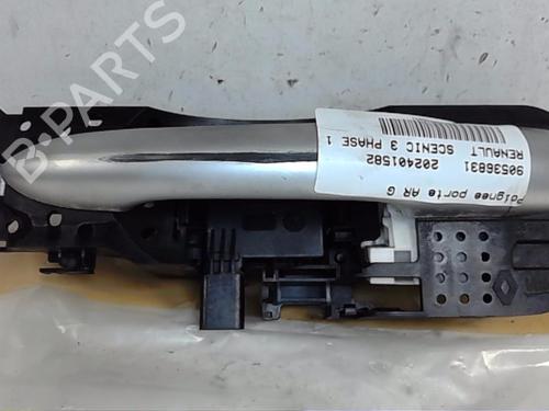 Rear left exterior door handle RENAULT SCÉNIC III (JZ0/1_)  | BP19308260C130 