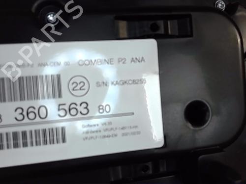 Instrument cluster PEUGEOT 208 II (UB_, UP_, UW_, UJ_) 1.2 PureTech 100 | BP23333967C47 