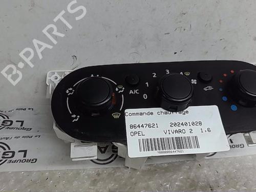 Climate control OPEL VIVARO B Van (X82)  | BP17718612I5 