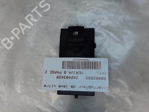Used Right front window switch OPEL MERIVA B MPV (S10) 1.4 (75) (120 hp) 22375240
