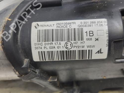 Right headlight RENAULT MEGANE III Hatchback (BZ0/1_, B3_) 1.5 dCi (BZ1G, BZ1W, BZ0R) | BP35796689C29 - Image 2