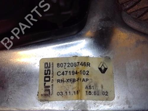 Front right window mechanism RENAULT MEGANE IV Hatchback (B9A/M/N_)  | BP13856752C23 