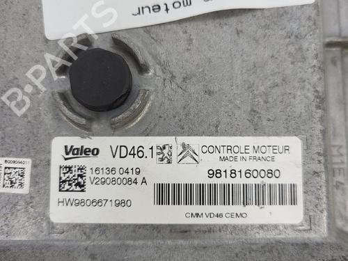 Engine control unit (ECU) PEUGEOT 2008 I (CU_) 1.2 THP 110 / PureTech 110 | BP37149821M57 - Image 4