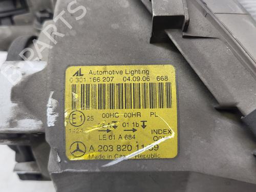Left headlight MERCEDES-BENZ C-CLASS (W203) C 220 CDI (203.008) | BP35796610C28 - Image 3