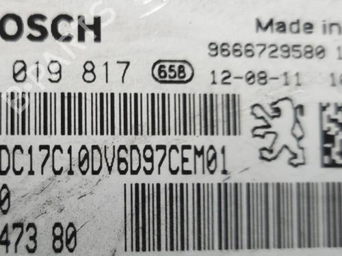 Engine control unit (ECU) PEUGEOT 208 I (CA_, CC_) 1.6 HDi | BP32292084M57 - Image 6