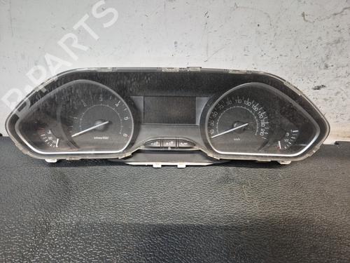 Used Instrument cluster PEUGEOT 208 I (CA_, CC_) 1.6 BlueHDi 100 (100 hp) 24302496