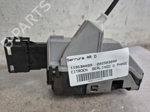 Used Rear right lock CITROËN BERLINGO Box Body/MPV (B9) [2008-2025]  29600946
