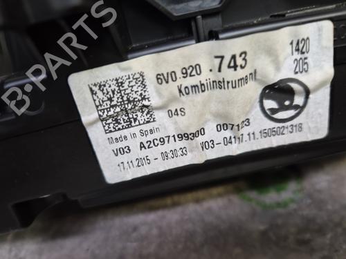 Kombiinstrument SKODA FABIA III (NJ3) 1.2 TSI | BP29643982C47