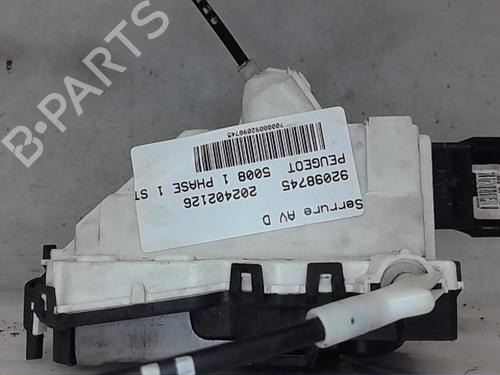 Used Front right lock PEUGEOT 5008 (0U_, 0E_) 1.6 HDi (114 hp) 19539652