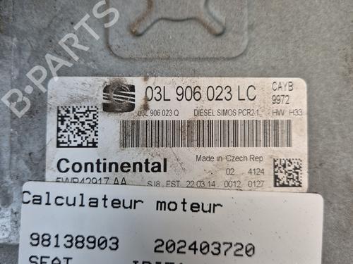 Engine control unit (ECU) SEAT IBIZA IV (6J5, 6P1) 1.6 TDI | BP25126016M57 