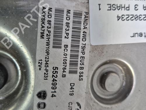 Engine control unit (ECU) FIAT PANDA (312_, 319_) 1.3 D Multijet 4x4 (312PXL1A) | BP29739378M57 