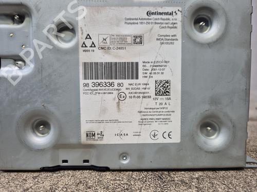 Bilradio PEUGEOT 208 II (UB_, UP_, UW_, UJ_) 1.2 PureTech 75 | BP29985380E6 