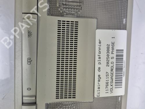 Plafonnier VW POLO V (6R1, 6C1) 1.6 TDI (90 hp) 31302014