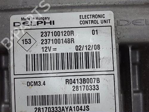 Used Engine control unit (ECU) RENAULT MEGANE III Coupe (DZ0/1_) 1.5 dCi (DZ0A) (86 hp) 13838892