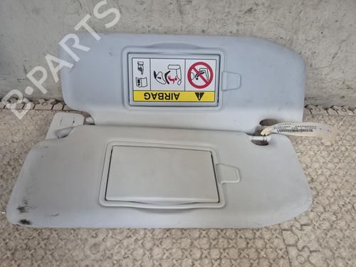 Used Left sun visor PEUGEOT 208 I (CA_, CC_) 1.2 VTI 82 (82 hp) 26702486