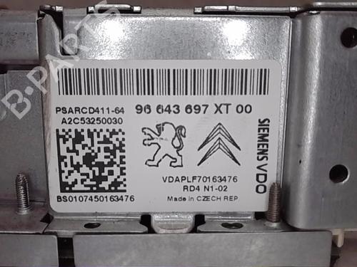 Radio PEUGEOT 207 (WA_, WC_) 1.4 16V | BP13835177E6 