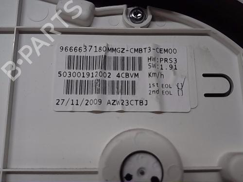 Instrument cluster PEUGEOT 206 Hatchback (2A/C)  | BP13842158C47 