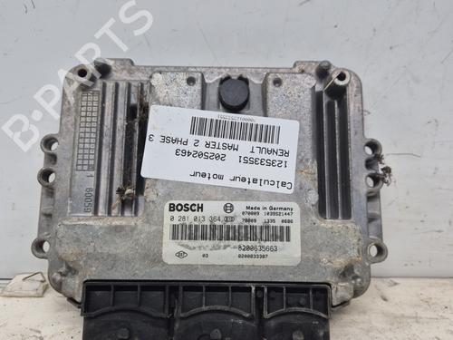 Used Engine control unit (ECU) Engine control unit (ECU) RENAULT MASTER II Bus (JD) 2.5 dCi (JD01, JD02, JD11, JD12, JD1W) (120 hp) 33892851 33892851