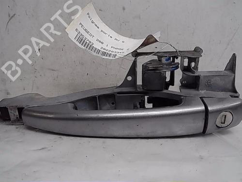 Used Front left exterior door handle PEUGEOT 208 I (CA_, CC_) [2012-2020]  13840618