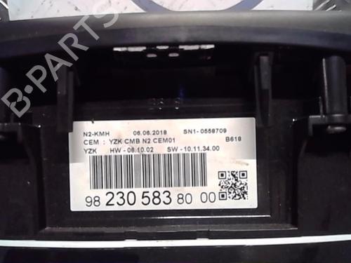 Used Instrument cluster Instrument cluster CITROËN C3 III (SX) 1.2 VTi 82 (82 hp) 13853223 13853223