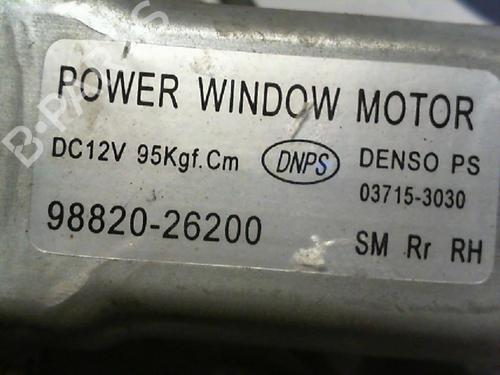 Rear right window mechanism HYUNDAI SANTA FÉ I (SM) 2.0 CRDi 4x4 | BP13870097C25 