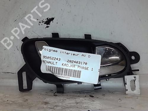 Used Front right interior door handle RENAULT KADJAR (HA_, HL_) 1.2 TCe 130 (HLMR) (130 hp) 20713952