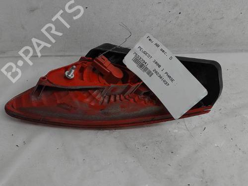 Right tailgate light PEUGEOT 3008 I MPV (0U_) 1.6 HDi | BP15590242C80 