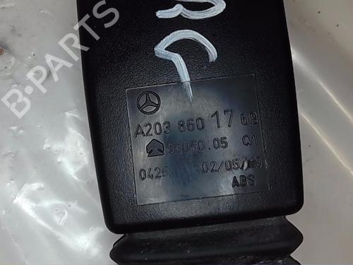 Used Seat buckle MERCEDES-BENZ CLK (C209) CLK 240 (209.361) (170 hp) 19281246
