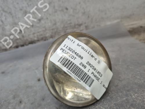 Used Right front fog light PEUGEOT 208 I (CA_, CC_) 1.6 HDi (92 hp) 30521671