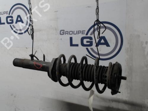 Used Right front shock absorber PEUGEOT 1007 (KM_) 1.4 HDi (68 hp) 13870234