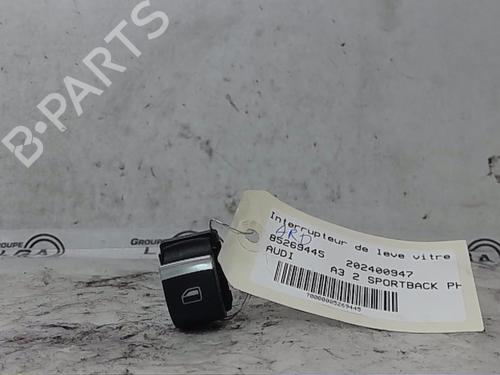 Used Right rear window switch AUDI A3 Sportback (8PA) 1.6 TDI (105 hp) 17718562