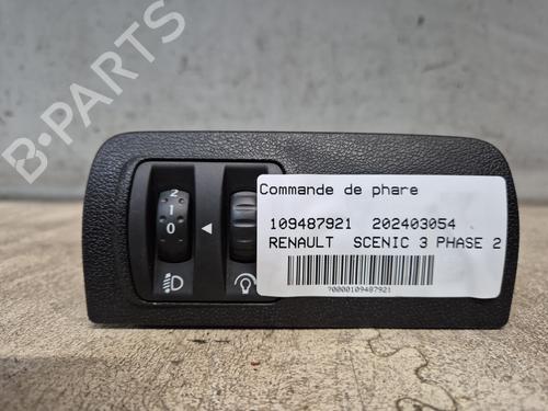 Forlygtekontakt RENAULT SCÉNIC III (JZ0/1_) 1.6 dCi (JZ00, JZ12) (130 hp) 27621964
