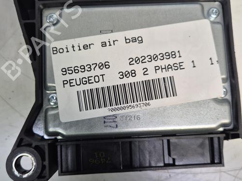 Airbag styreenhed PEUGEOT 308 II (LB_, LP_, LW_, LH_, L3_) 1.2 THP 110 (110 hp) 31029784