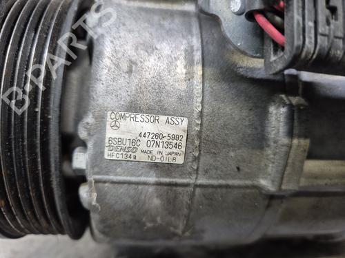 AC compressor MERCEDES-BENZ C-CLASS (W204) C 200 CDI (204.001) | BP30629972M34