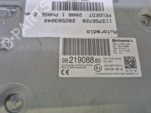 Radio PEUGEOT 2008 I (CU_) 1.5 BlueHDI 100 | BP29739352E6 - Image 3