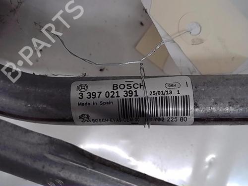 Ruitenwissermotor voor PEUGEOT 208 I (CA_, CC_) 1.4 HDi (68 hp) 13838969