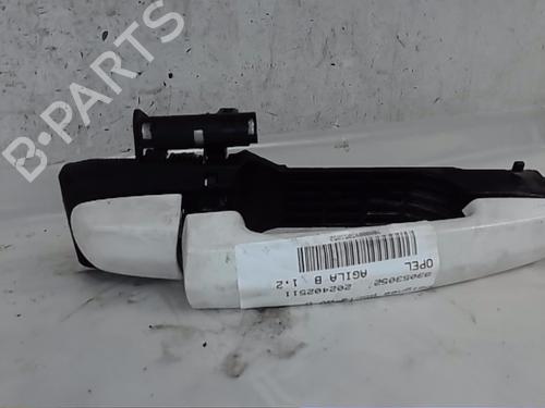 Used Front right exterior door handle OPEL AGILA B (H08) 1.2 (F68) (86 hp) 21755086