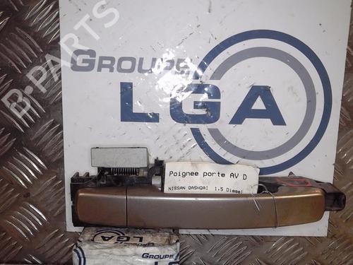 Used Front right exterior door handle NISSAN QASHQAI / QASHQAI +2 I (J10, NJ10, JJ10E) 1.5 dCi (106 hp) 13862525