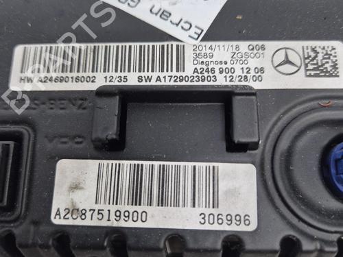 Ferdsskriver Ferdsskriver MERCEDES-BENZ A-CLASS (W176) A 180 CDI / d (176.012) (109 hp) 37479943 37479943