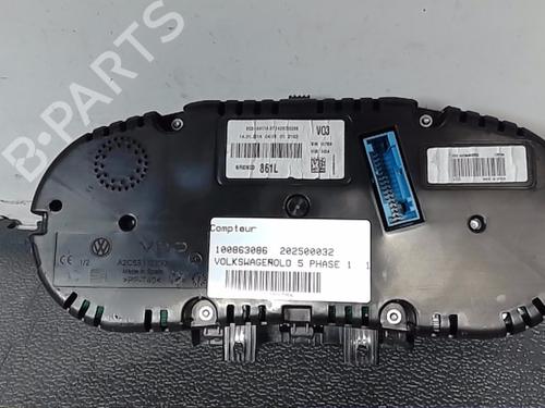 Instrument cluster VW POLO V (6R1, 6C1) 1.2 TDI | BP23647354C47 