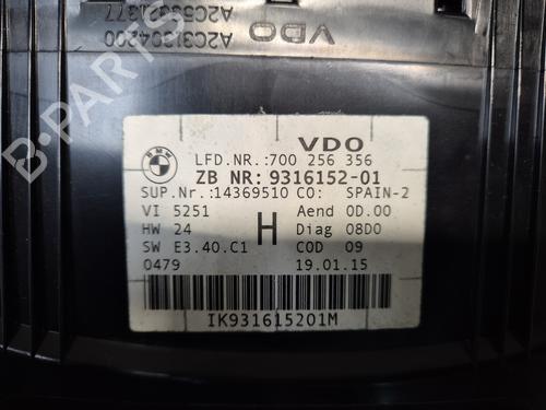Instrument cluster BMW X1 (E84) sDrive 18 d | BP25376538C47 