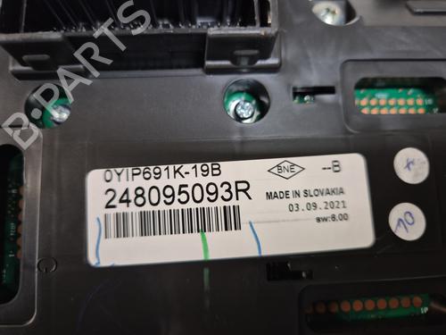 Instrument cluster RENAULT CLIO V (B7_) 1.5 Blue dCi 100 (B7AD) | BP26227636C47 