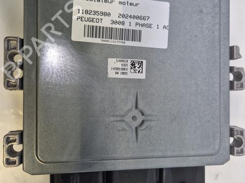 Used Engine control unit (ECU) PEUGEOT 3008 I MPV (0U_) 1.6 HDi (112 hp) 31119212
