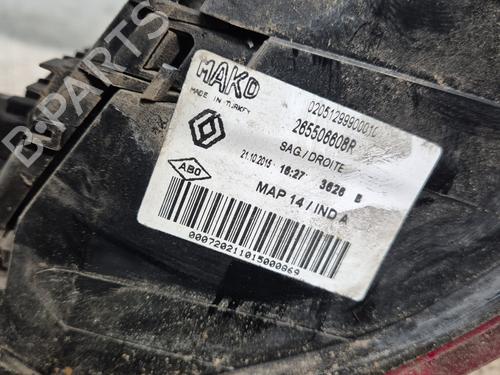 Left taillight RENAULT CLIO IV (BH_) 1.5 dCi 90 | BP26512200C34 