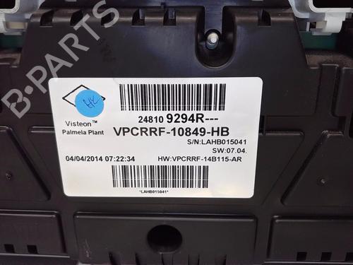 Instrument cluster RENAULT CLIO IV (BH_) 1.5 dCi 90 | BP13846870C47 