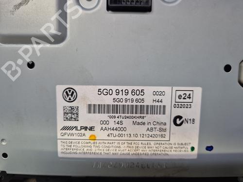 Display monitor VW GOLF VII (5G1, BQ1, BE1, BE2) 1.6 TDI | BP29872201C48