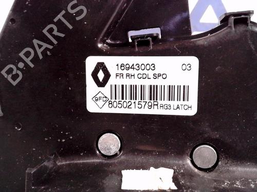 Front right lock RENAULT SCÉNIC IV (J9_) 1.5 dCi 110 | BP13861931C97 