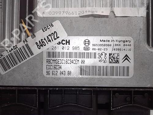 Used Engine control unit (ECU) PEUGEOT 307 (3A/C) 1.6 HDi 110 (109 hp) 13841801