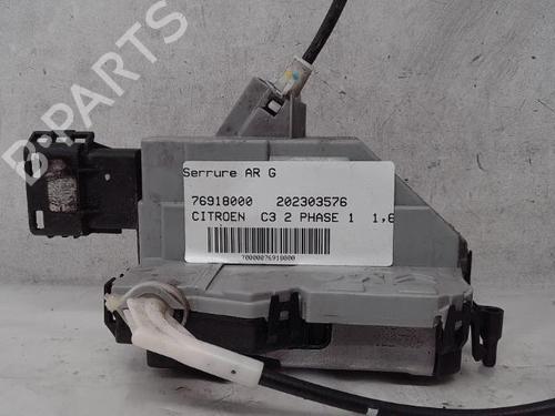Rear left lock CITROËN C3 II (SC_) 1.6 HDi 90 | BP15986084C100 